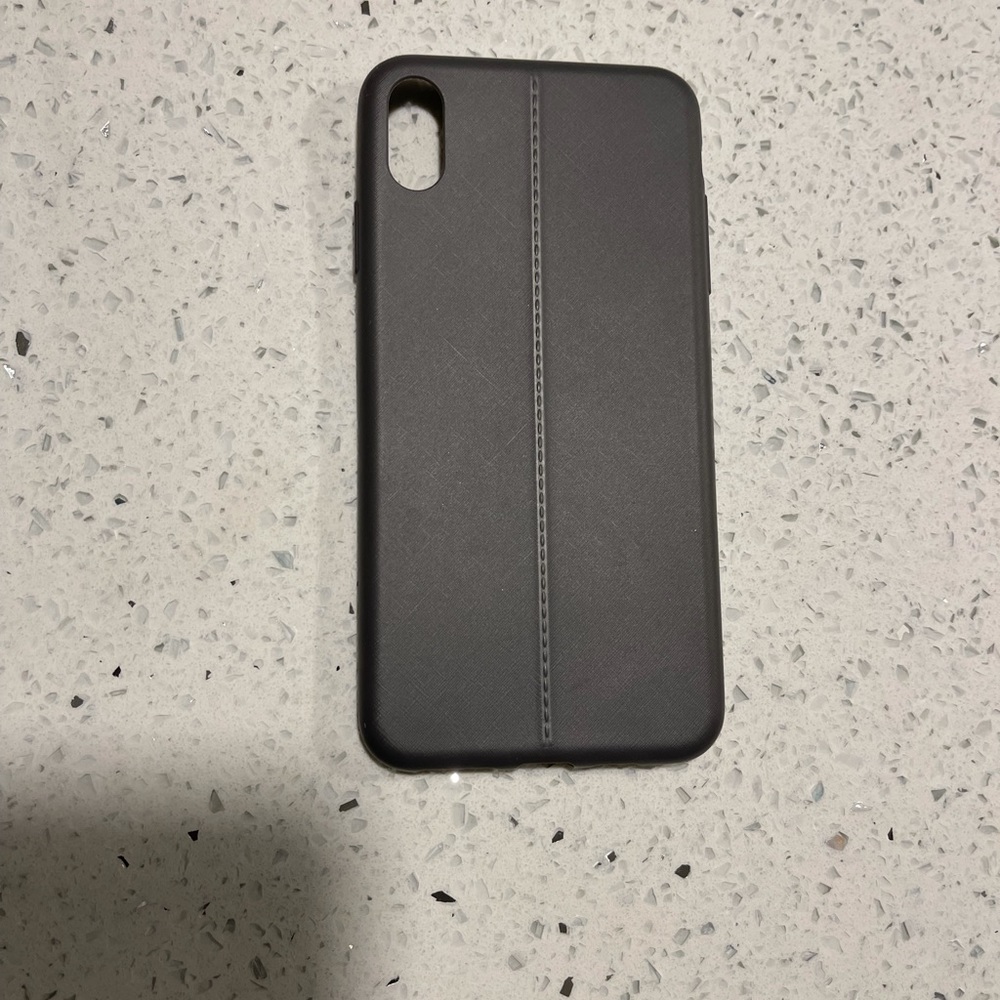 Dark Grey iPhone 10X Max phone case